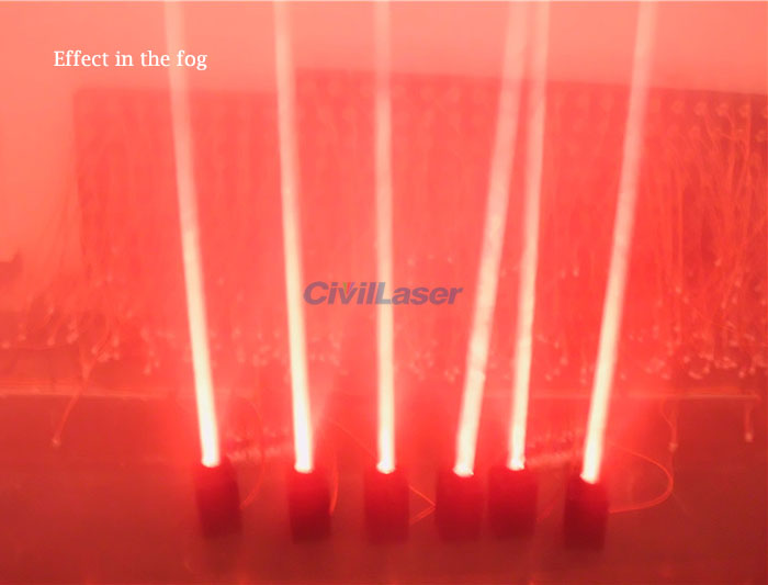 650nm thick laser module